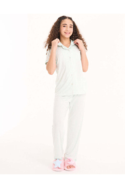 Nayomi Dream Green Pajama Set
