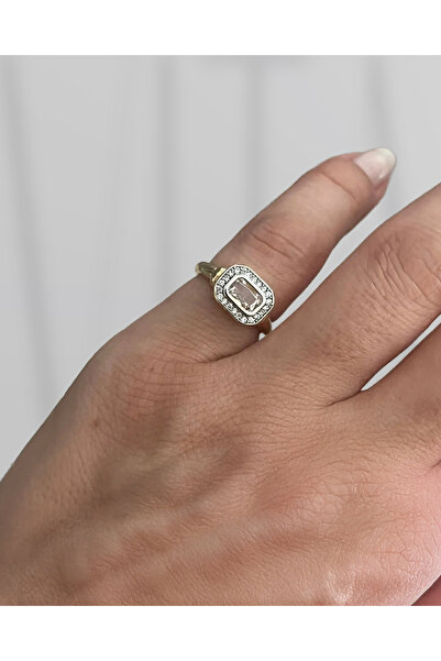 Store Ayarlamalı Serçe Parmak Renkli Yüzük