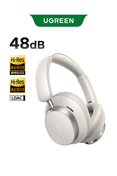 Ugreen HiTune Max6 Studio Pro Hibrit Aktif Gürültü Engelleyici Kablosuz Kulak Üstü Kulaklık, 100 Saa