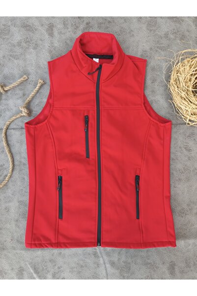 vieso Softshell Su Rüzgar Geçirmez Yelek İçi Polarlı Regular Kalıp Yelek