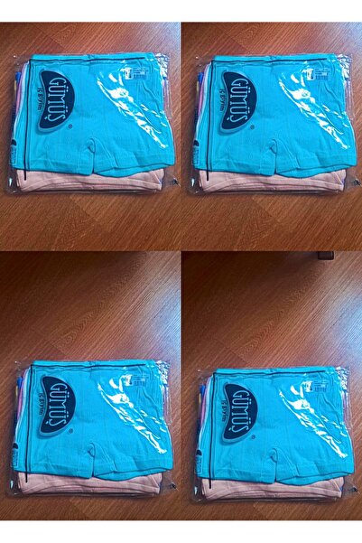 GÜMÜŞ Kız Çocuğu 3-4-5Yaş Kız Boxer 5 Beden Jakarlı