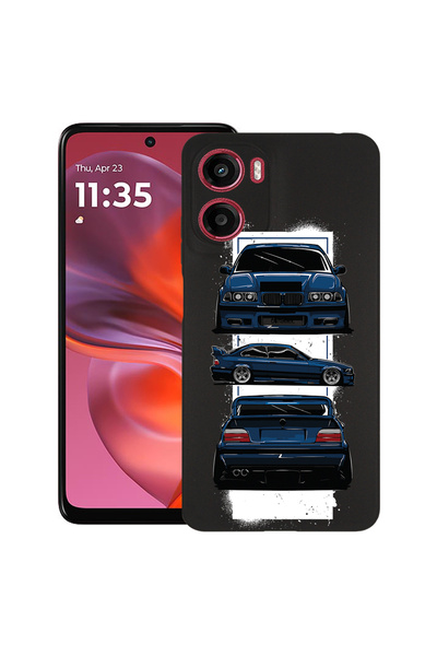 bestcase Carcasă ultra subțire TPU pentru Motorola Moto G06, BMW E36, 2082906...