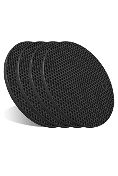 Generic e-color 4 Pcs Silicone Trivet, Trivets for Hot Pots and Pans, Kitchen...