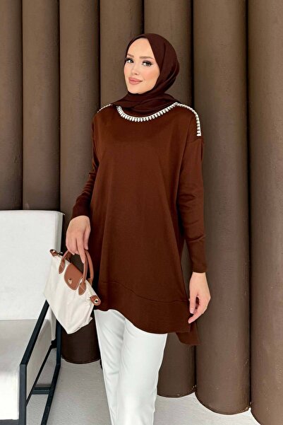 Melike Tatar Stone Tricot Tunic 70-2483
