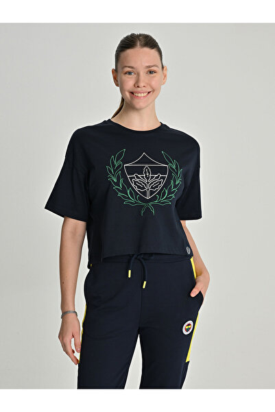 Fenerium KADIN KOLEJ ÇELENK LOGOLU TSHIRT