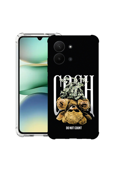 bestcase Carcasă antișoc pentru Xiaomi Redmi 15C 4G (171 mm), Ursuleț de pluș...