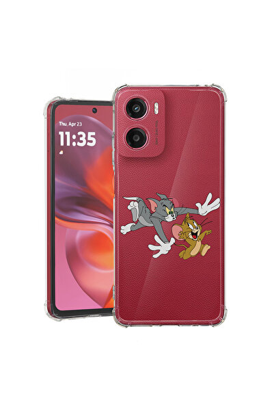 bestcase Carcasă antișoc pentru Motorola Moto G06, Tom și Jerry, 2078499 AS 1657