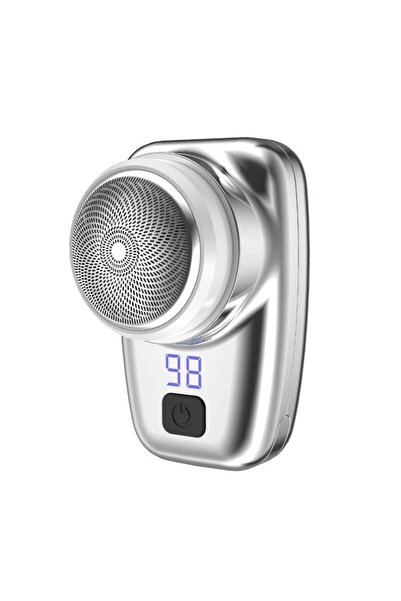 Yelajoy Mini Portable Electric Shaver, Pocket Size Portable Shaver, Wet and Dry Mens Washable Electric Razor