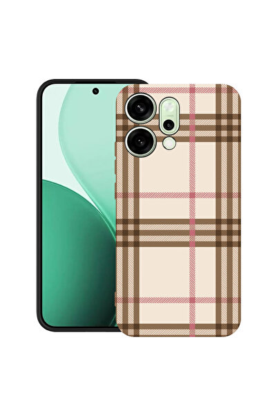 bestcase Carcasă ultrasubțire TPU pentru Oppo Reno14 5G, carouri, 2082899 B 903