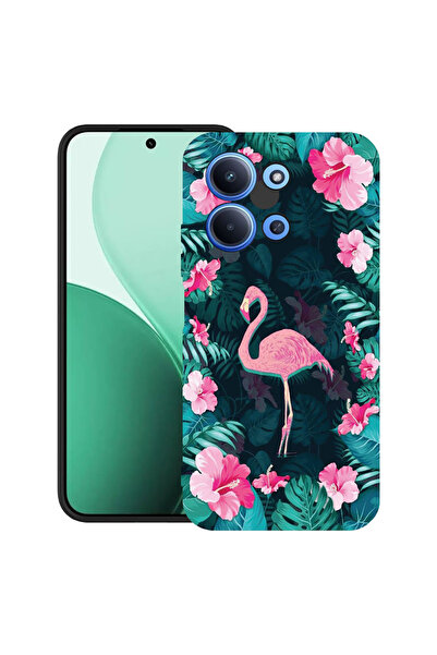 bestcase Carcasă ultra subțire TPU pentru Xiaomi Redmi 15C 5G (173mm), cu design Flamingo, 2100002 B 247