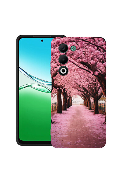 bestcase Carcasă ultra subțire TPU pentru Xiaomi Redmi 15 4G (171 mm), cu flori de cireș, 2082901 B 1379