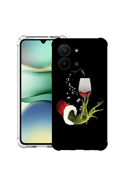 bestcase Carcasă antișoc pentru Xiaomi Redmi 15C 4G (171 mm), Grinch de Crăci...