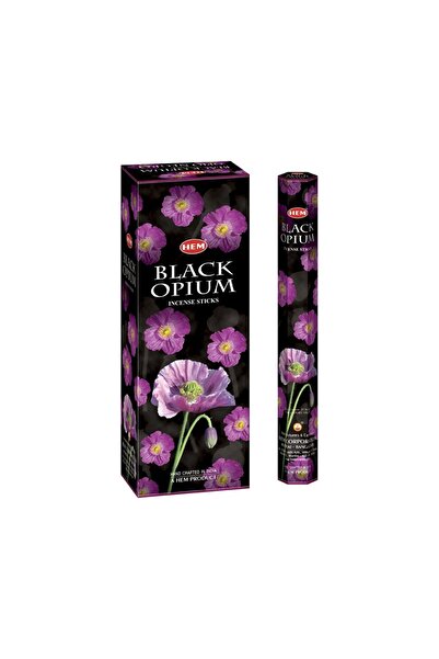 Hem Betisoare parfumate - Black Opium (6 seturi x 20 buc)