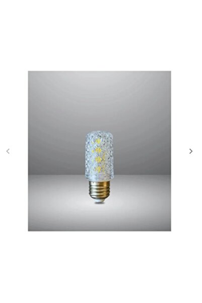 LEDX 10W Dekoratif Kristal Ampul E27 Led Beyaz Renk 1200 Lümen