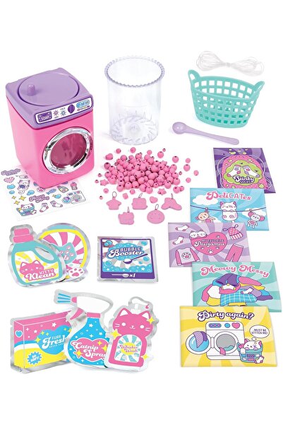 Make It Real مجموعة أساور Purr-FECT Wash 'N Bead - مجموعة مجوهرات يدوية الصنع...