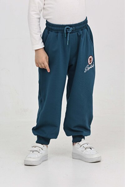 Toontoy Boy's 98 Embroidered Tracksuit Bottom