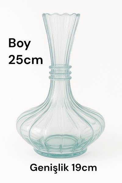 Amentes New Style 25cm Glass Vase