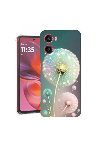 bestcase Αντικραδασμική θήκη για Motorola Moto G06, Πράσινη πικραλίδα, 207849...