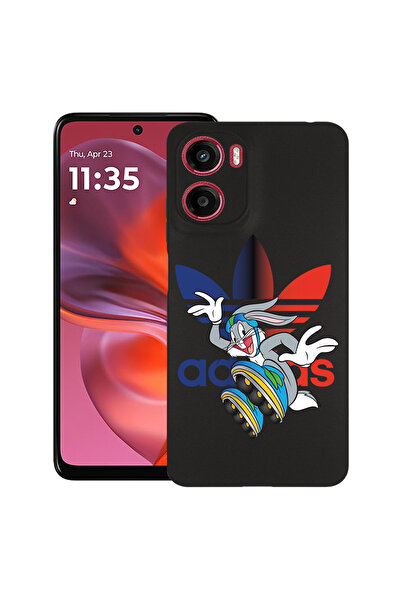 bestcase Carcasă ultra subțire din TPU pentru Motorola Moto G06, Mad Bugs Bun...