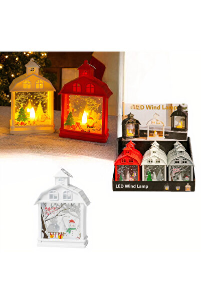 JML 1 set de 24 bucati Lampă LED casă de Crăciun, cu lumină caldă, diverse mo...