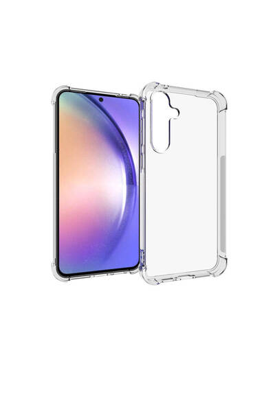 No7tech حافظة جالاكسي A55 N7TH نيترو سيليكون مضادة للصدمات - عديمة اللون