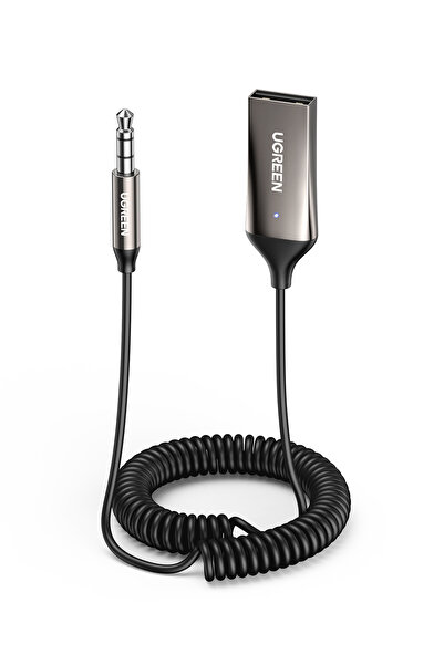 Ugreen USB 2.0 to 3.5mm Mikrofonlu Bluetooth 5.0 Araç Kiti, 70601
