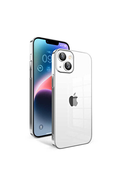 No7tech حافظة جويا كريتيف متوافقة مع آيفون 14 بلس مع حماية للكاميرا وإطار ملو...