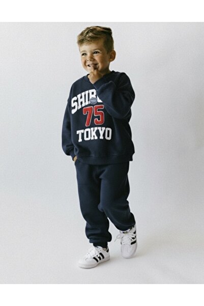 Daisy Dolly Boy's Cotton Suit with Detailed Detailing