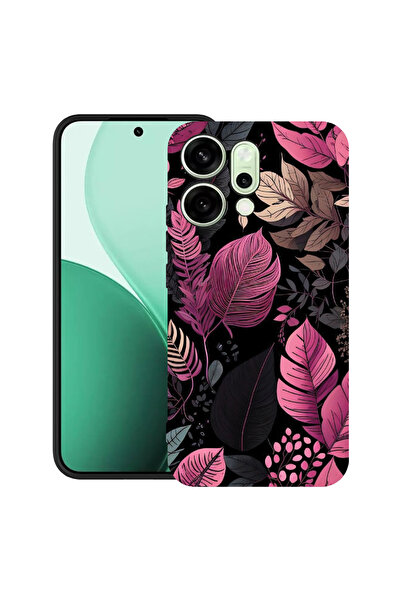 bestcase Carcasă ultrasubțire TPU pentru Oppo Reno14 5G, pene de trandafir, 2...