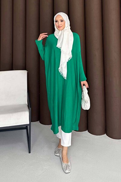 Melike Tatar Long Knitwear Tunic 70-2096