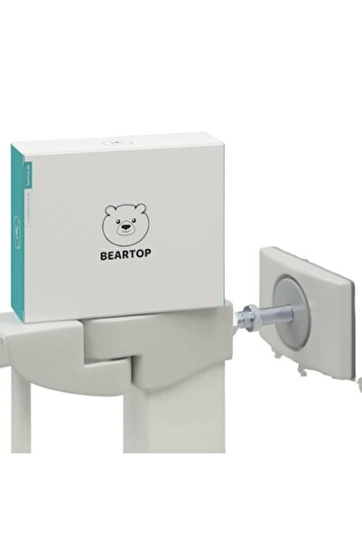 BearTop Wall protection for child and pet safety gates, 2 pcs, tool-free, tool-free