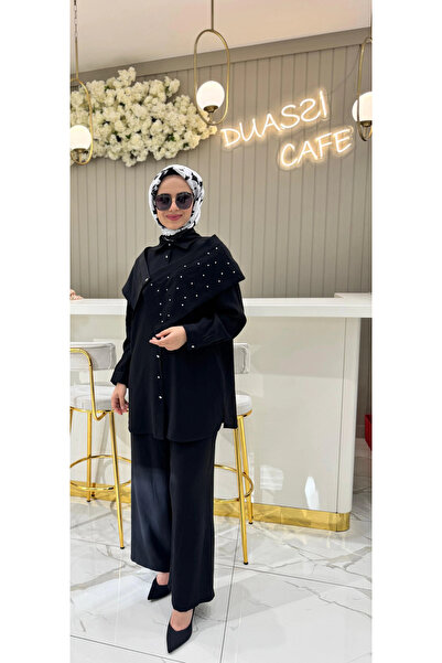 FUAT GÜRSEN Mobile Shawl Detailed Trousers Suit