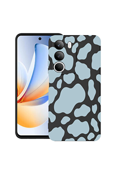 bestcase Carcasă ultrasubțire TPU pentru Realme C71, culoare vacă albastră, 2...