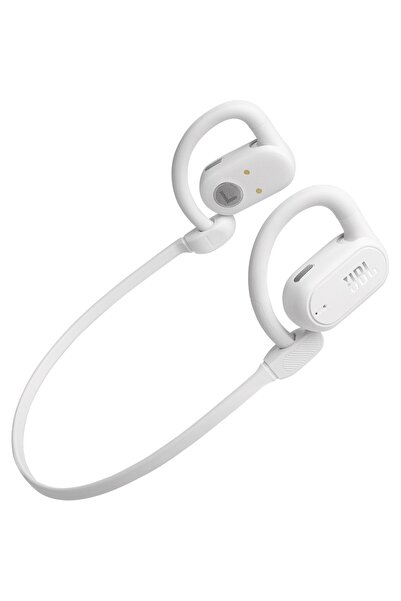 JBL Casti Soundgear Sense, True wireless, Bluetooth, Open-ear, Microfon, alb