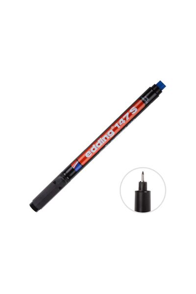 Genel Markalar 147S Permanent Asetat Kalem Silgili Siyah Baskı Devre Kalemi İ...