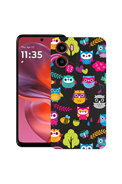 bestcase Carcasă ultra subțire TPU pentru Motorola Moto G06, Bufniță, 2082906...