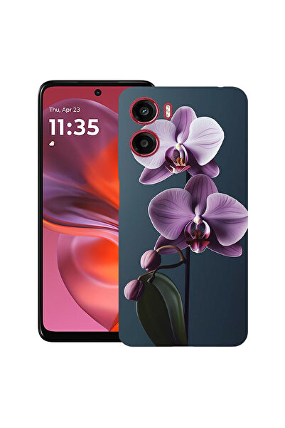 bestcase Carcasă ultra subțire TPU pentru Motorola Moto G06, Mov Orchid, 2082...