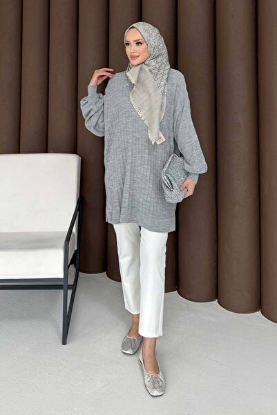Melike Tatar Triko Tunik 70-2199
