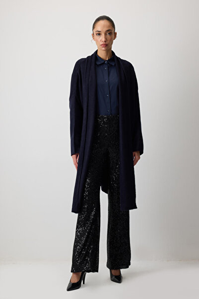 Touché Privé Oversize Knit Cardigan with Pockets