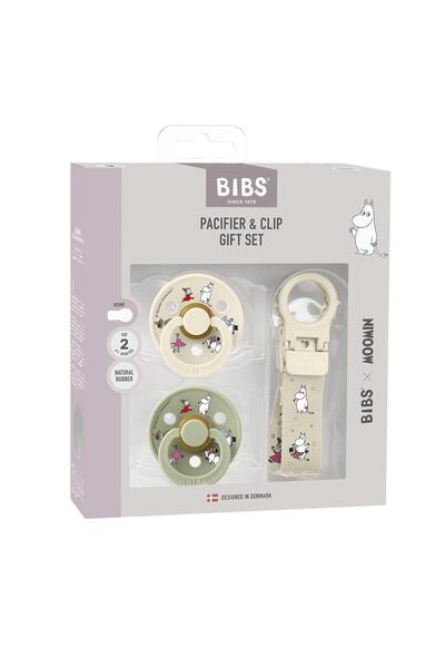 Bibs X Moomin Colour Hediye Seti Ivory/Sage