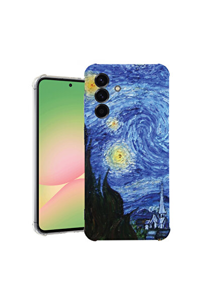 bestcase Αντικραδασμική θήκη για Samsung Galaxy A17 5G, Van Gogh - Starry Nig...