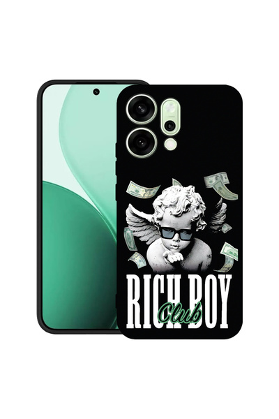 bestcase Carcasă ultra subțire TPU pentru Oppo Reno14 5G, Rich Boy Club, 2082...