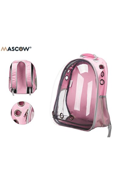 Mascow Rucsac pentru transport animale de companie roz