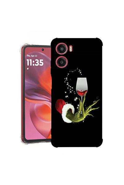 bestcase Carcasă antișoc pentru Motorola Moto G06, Grinch de Crăciun, 2078499...