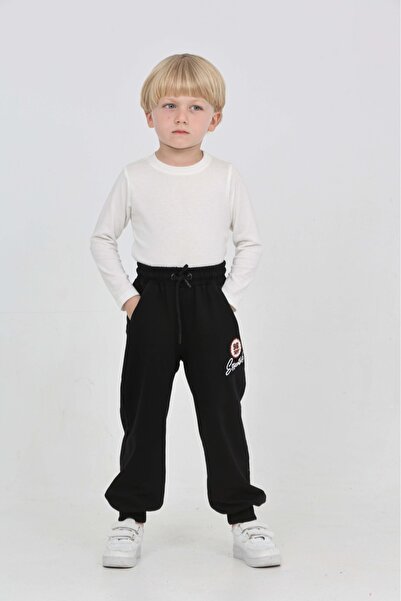 Toontoy Boy's 98 Embroidered Tracksuit Bottom