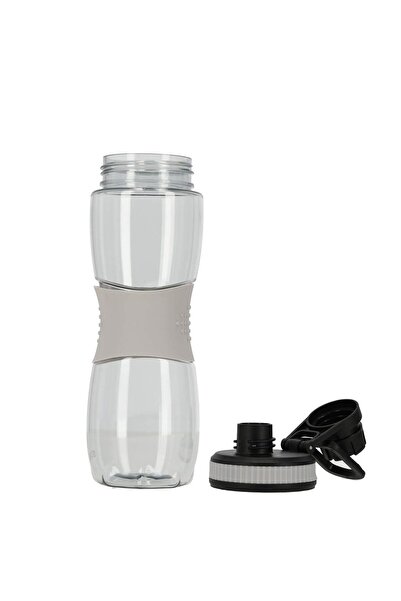 Strigo Bottle with rubber sleeve, 600 ml, gray SSC378