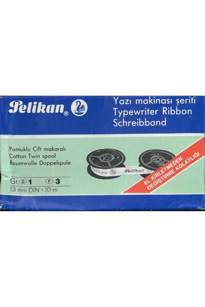 Pelikan Daktilo Makinası Yazı Yazma Şeridi