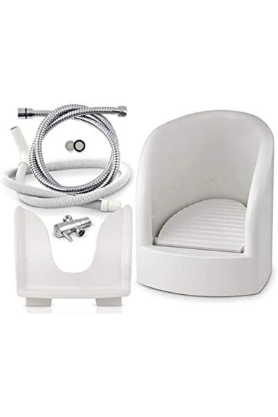 duchic غسالة أقدام للوضوء، غسالة أقدام أوتوماتيكية للوضوء مع ملحقات بطول 1.2 متر