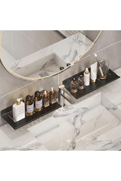 Generic 2 Pack No Drilling Shower Caddy, 30cm Stainless Steel Shower Organize...