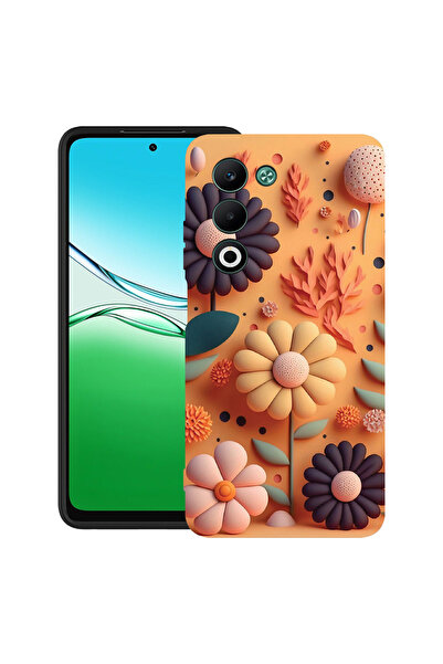 bestcase Carcasă ultra subțire TPU pentru Xiaomi Redmi 15 4G (171 mm), Happy Flowers, 2082901 B 1149